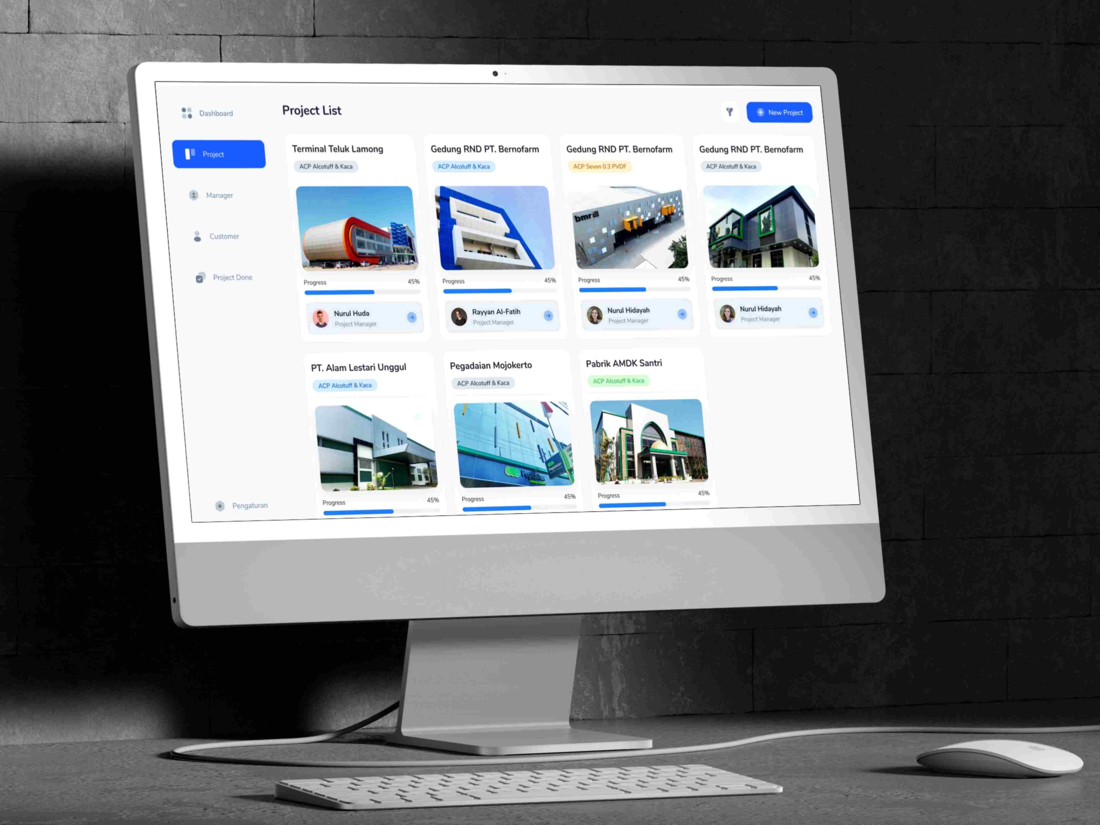 Project Monitoring Software: Real-Time Daily Reporting for Construction Progress Across Geographical Boundaries.